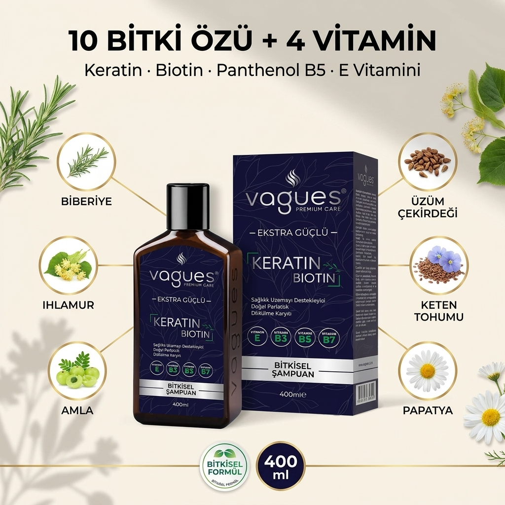 10 Bitki Özü + 4 Vitamin içerik infografiği