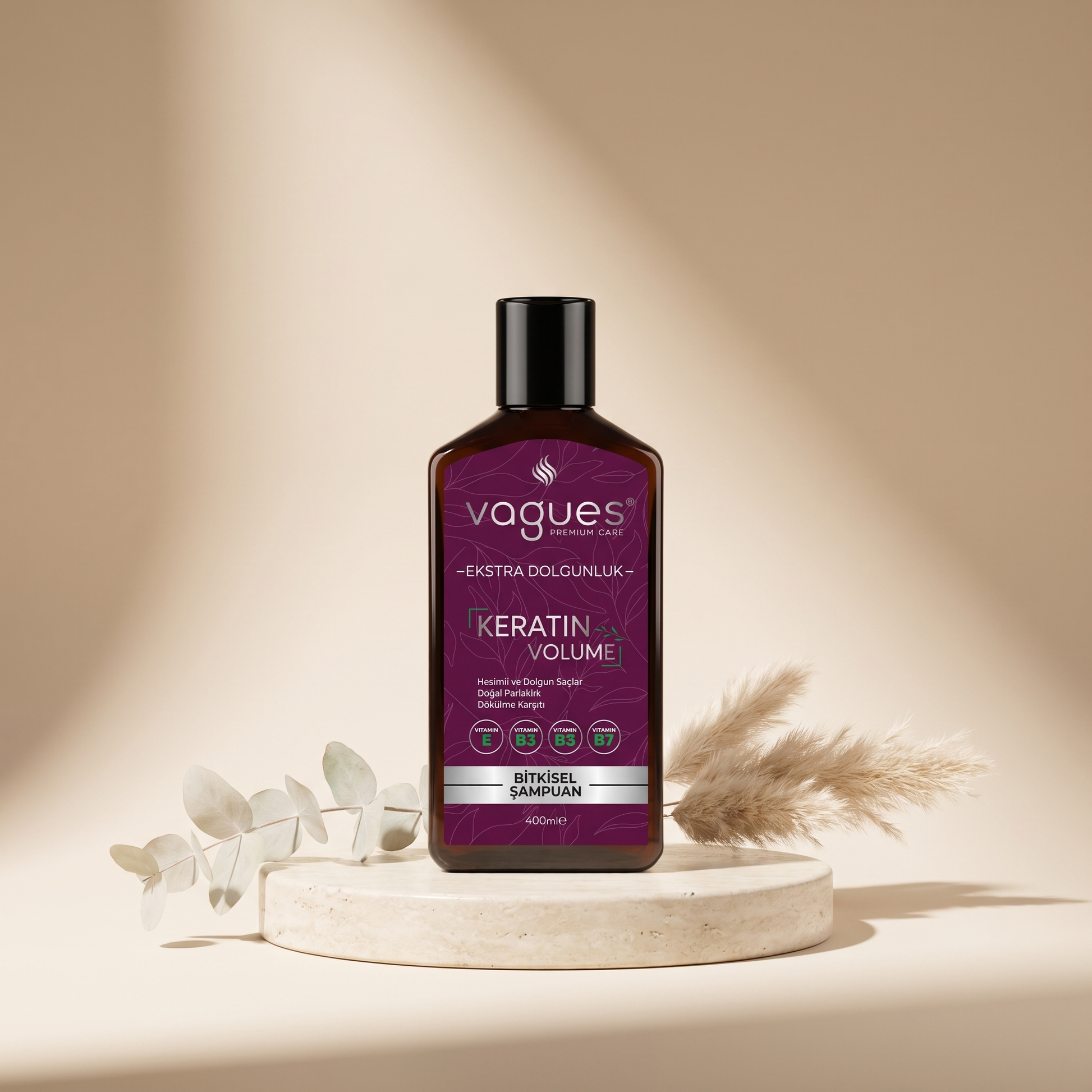 Keratin Volume Ekstra Hacim Şampuan