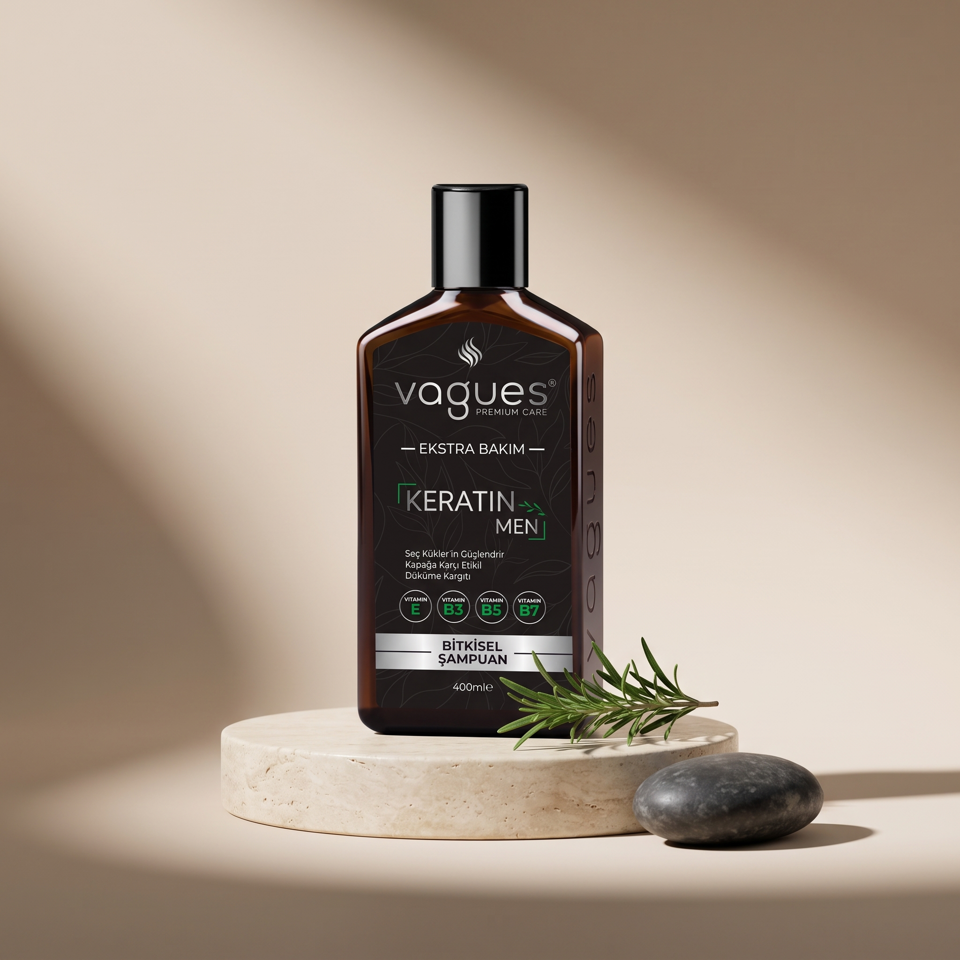 Keratin Men Erkeklere Özel Şampuan