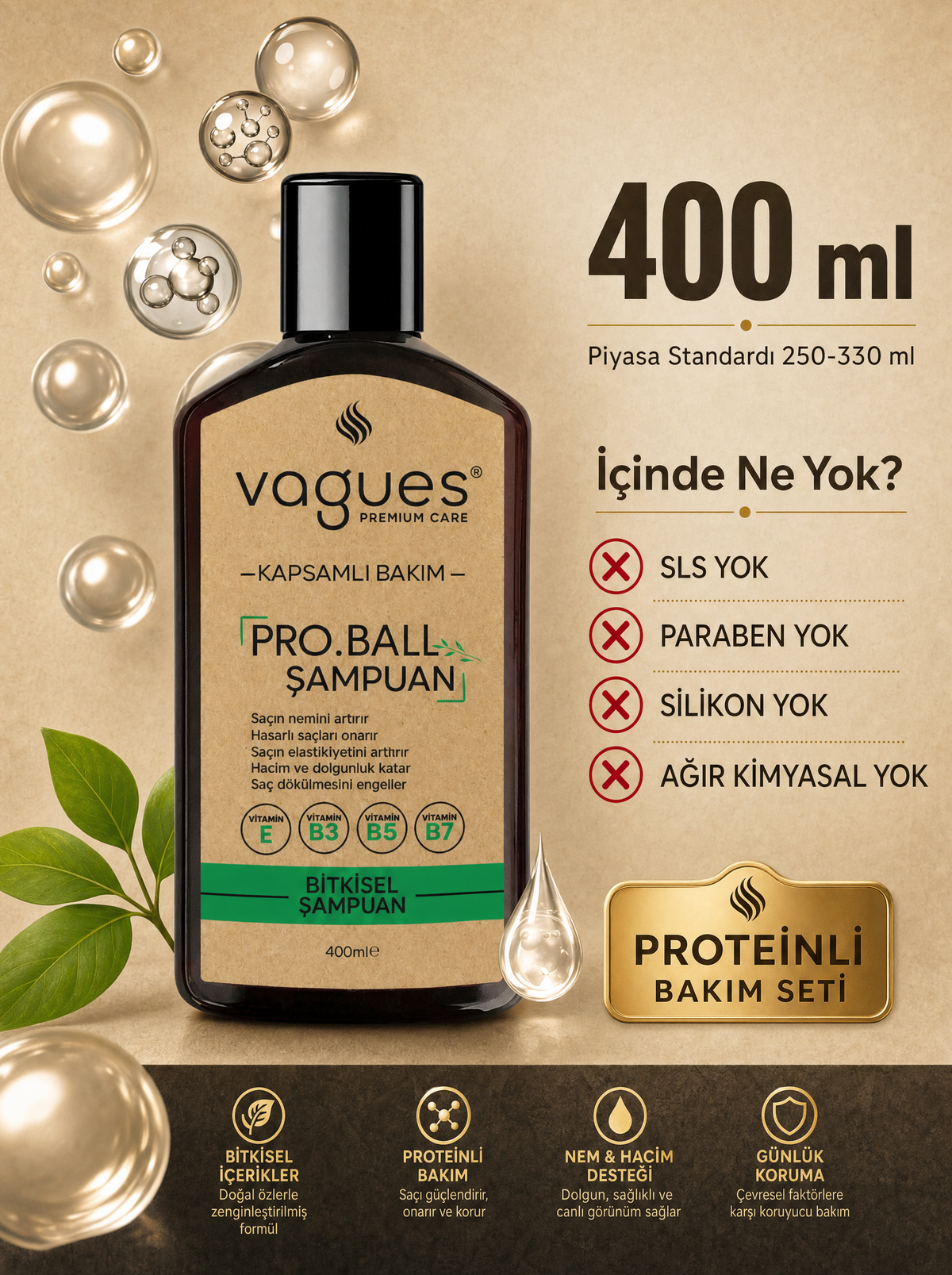 Pro.Ball 400 ml - İçinde ne yok listing görseli