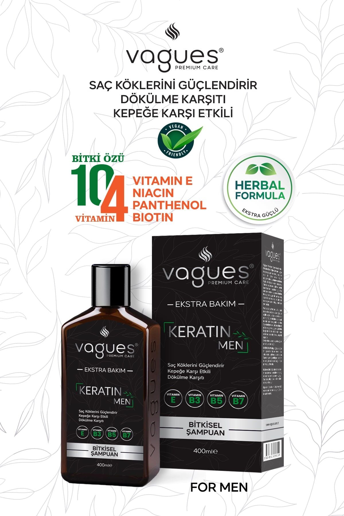 Keratin Men detay